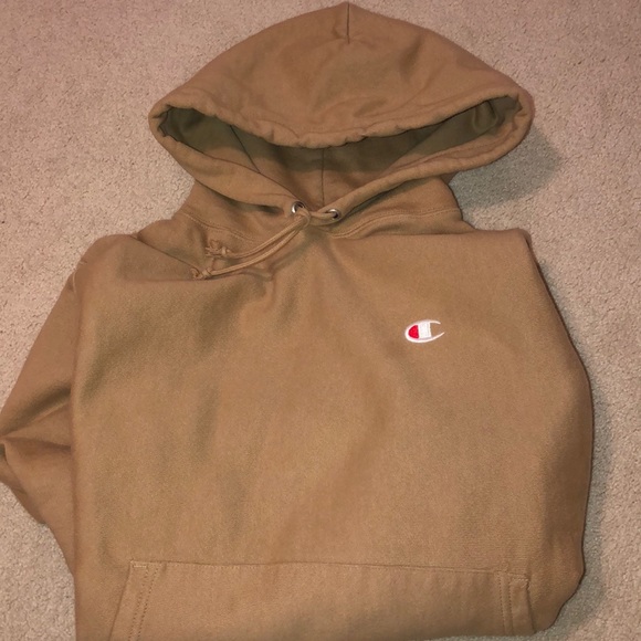 Champion Tops - Tan champion hoodie